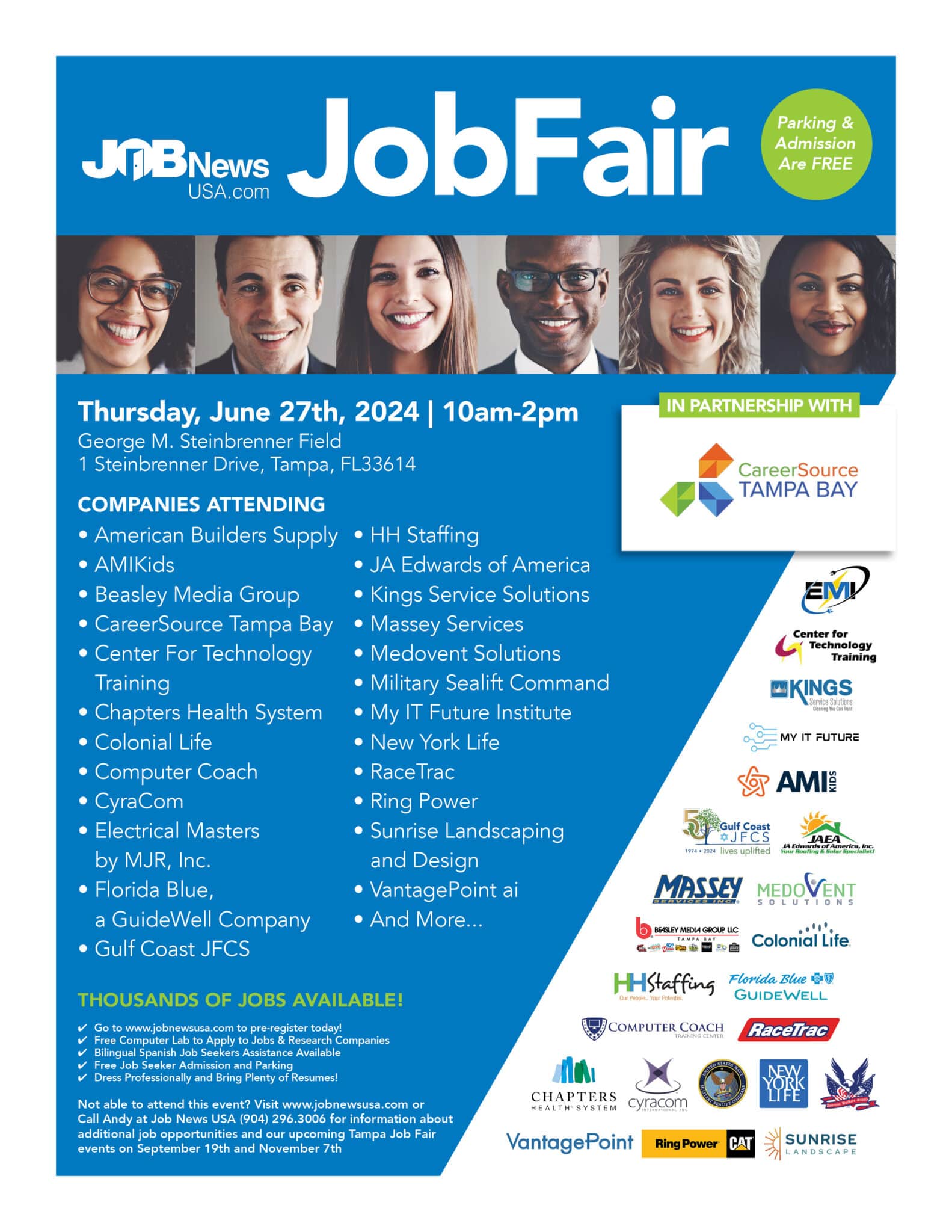 Job News USA Job Fair - CareerSource Tampa Bay